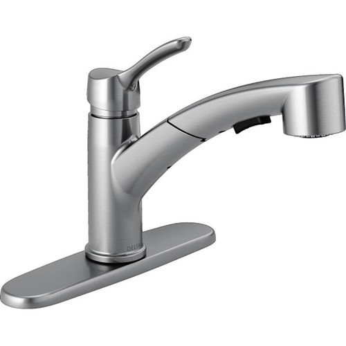 Delta Collins Single Handle Pull-Out Kitchen Faucet