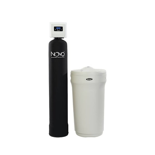 Novo 485 Series Water Softener/Filtration System W/Nvo485uf-100, Black Jacket Tank