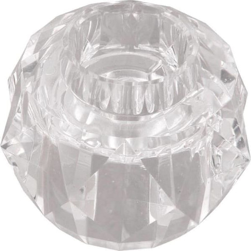 Delta Clear Knob Handle Set
