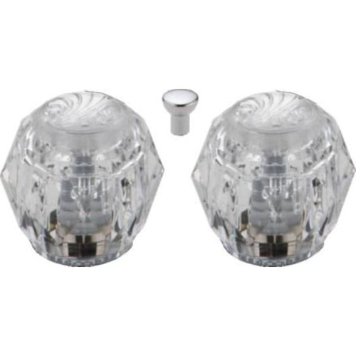 Delta Clear Knob Handle Kit