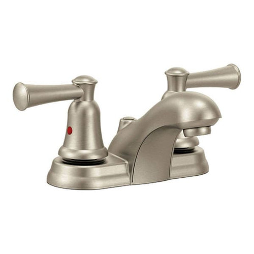 Cleveland Faucet Group Capstone Brushed Nickel Two-Handle Bathroom Faucet