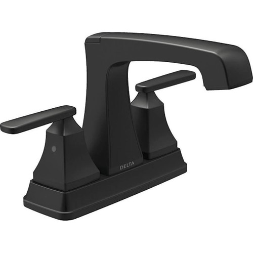 Delta Ashlyn Two Handle Centerset Lavatory Faucet - Metal Pop-Up