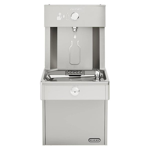 Elkay Ezh2o Vandal-Resistant Bottle Filling & Single Filtered Fountain Stainless