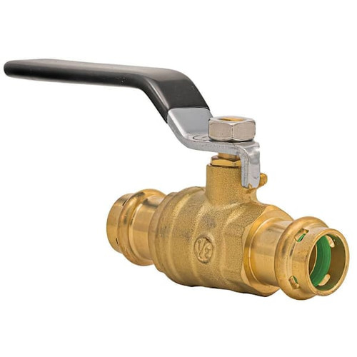 Quickfitting Surepress 1/2" Press X 1/2" Press Lead-Free Brass Ball Valve