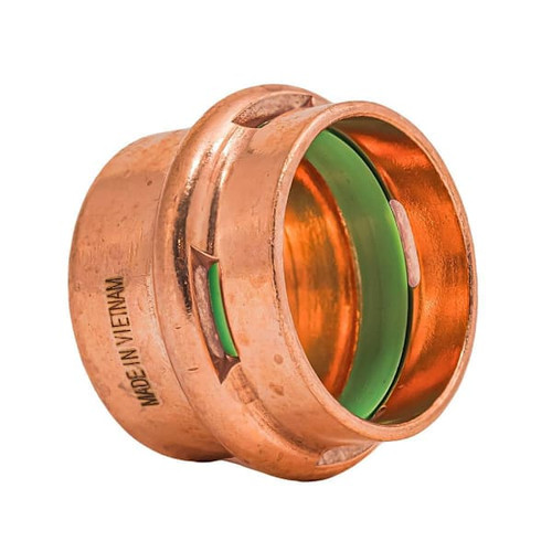 Quickfitting Surepress 1" Press Copper Cap Fitting