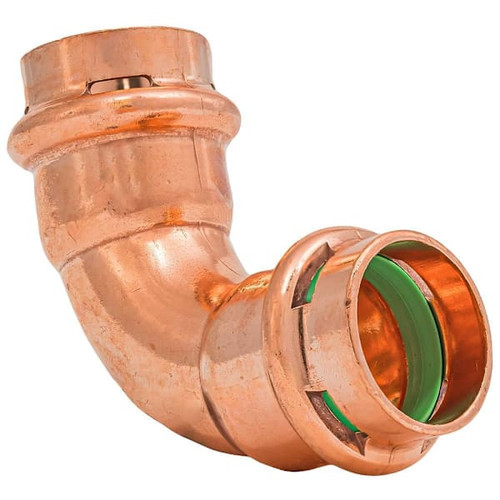Quickfitting Surepress 3/4" Press X 3/4" Press Copper 90° Elbow Fitting