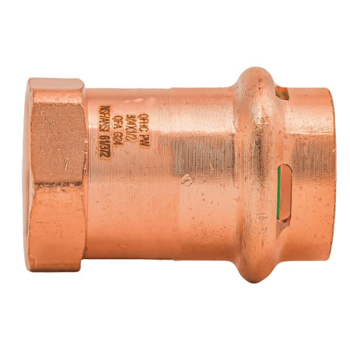 Quickfitting Surepress 3/4" Press X 1/2" FNPT Copper Female Adapter