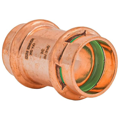 Quickfitting Surepress 3/4" Press Copper Repair Coupling No Stop Package Of 10