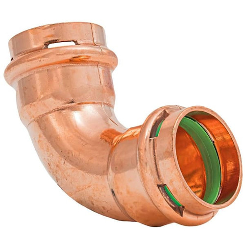 Quickfitting Surepress 1" Press X 1" Press Copper 90° Elbow Fitting