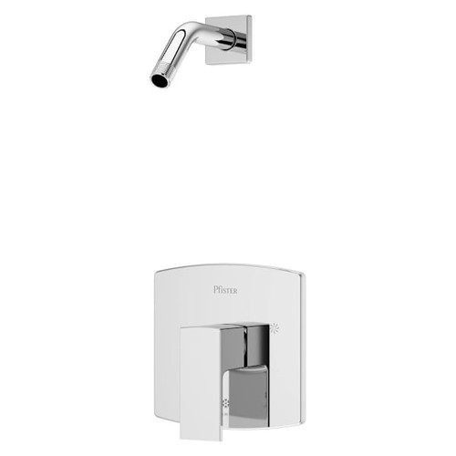 Pfister Pfirst Modern Shower Only Faucet In Polished Chrome