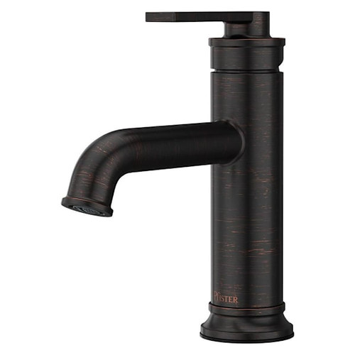 Pfister Colfax Single Control 4" Centerset Bathroom Faucet In Tuscan Bronze