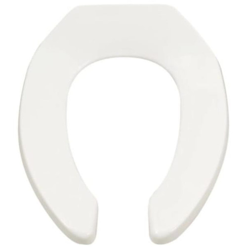 American Standard Commercial Heavy Duty Open Front Elongated Toilet Seat