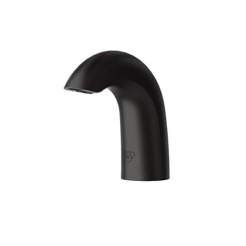 T&S Brass And Bronze Elec. Sensor Lav. Faucet Single Hole Deck Mount Matte Black