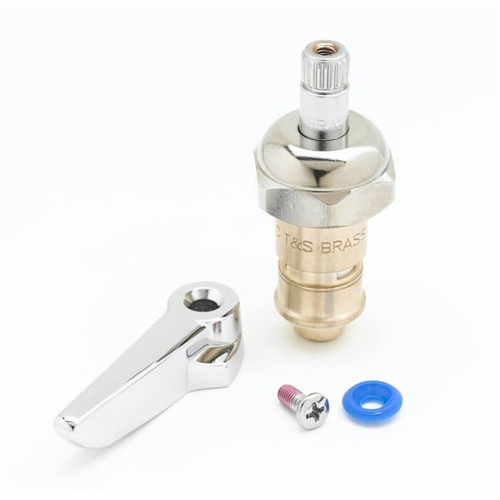 T&S Brass And Bronze Cerama, LTC Cold W/ Check Valve & Lever Handle