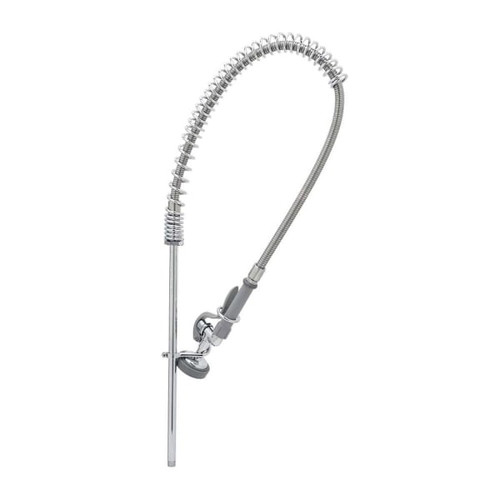 T&S Brass And Bronze Spring Action 18" Riser 44" Hse & Spry Vlv Less Base Faucet