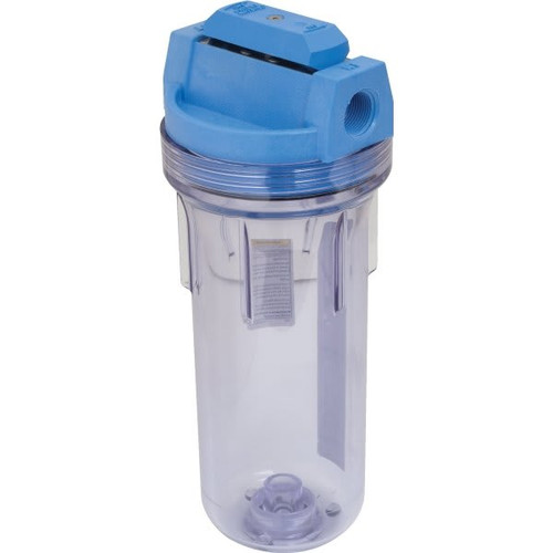 Culligan Whole House Sediment Water Filter Housing, Clear