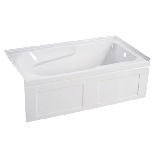 Kingston Brass Aqua Eden Vtap603220cr 60" Acrylic Alcove Tub W/Right Hand Drain