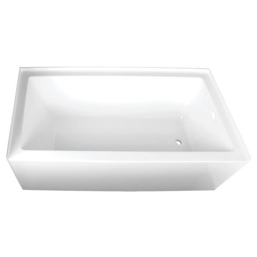 Kingston Brass Aqua Eden Vtap603222r 60" Acrylic Alcove Tub W/Right Hand Drain
