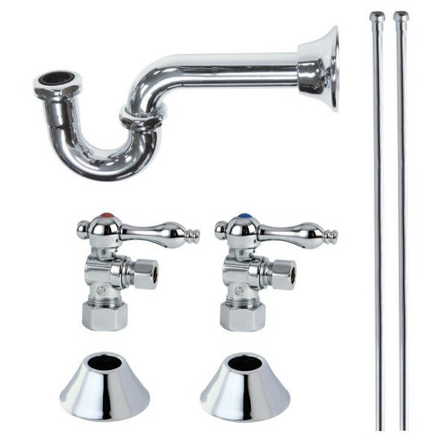 Kingston Brass Cc53301lkb30 Traditional Plumbing Sink Trim Kit With P-Trap