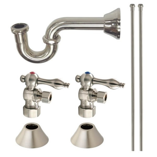 Kingston Brass Cc53308lkb30 Traditional Plumbing Sink Trim Kit With P-Trap