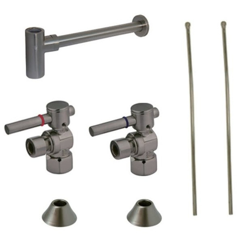 Kingston Brass Cc43108dllkb30 Modern Plumbing Sink Trim Kit With Bottle Trap