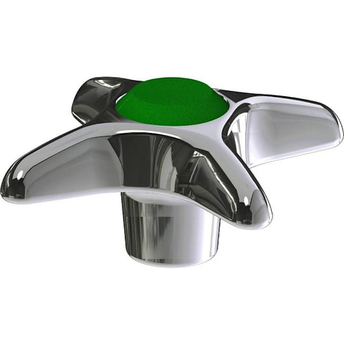 Chicago Faucets 2-1/2" Cross Handle With Button Indexed 'Cw'