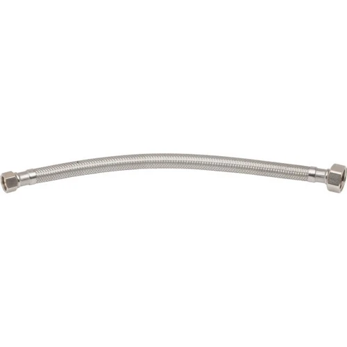 Maintenance Warehouse Stainless Steel Faucet Supply Line 12" 3/8 Comp X 1/2 Fip