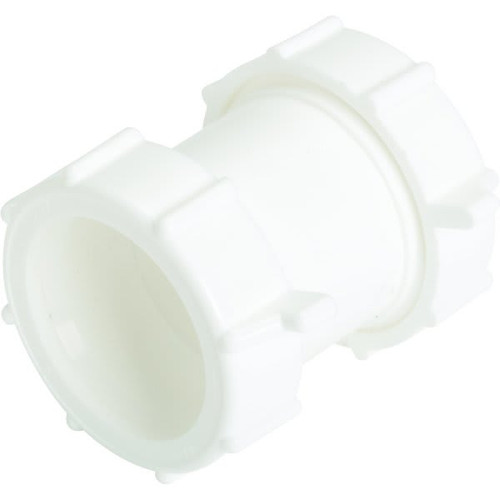 Pvc Tubular Coupling Straight 1-1/2" Slip Joint