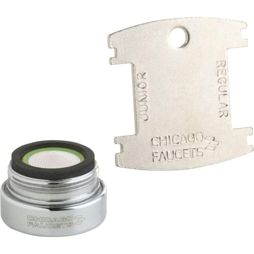 Chicago Faucets Pressure Compnstng Econo-Flo Non-Aerating Laminar Spray, 0.5 Gpm