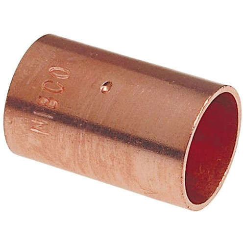 Nibco I600 1-1/4" Cxc Dimp-Stop Coupling Wrot Copper