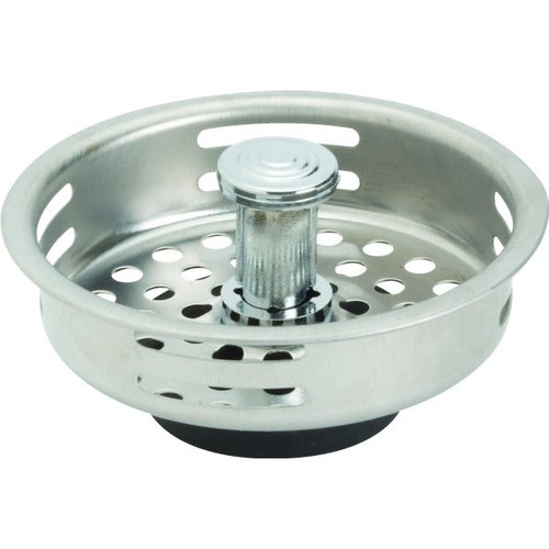 3-5/16" Stainless Steel Sink Strainer Clip And Drain Stopper, Package Of 5
