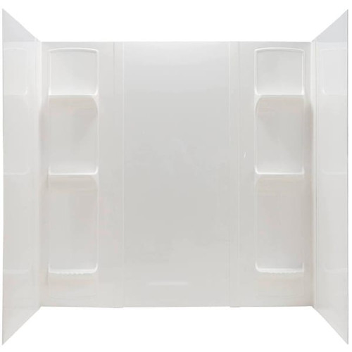 E.l. Mustee Durawall Premium Thermoplastic Bathtub Wall System