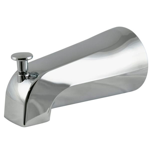 Danco 1/2 In. Slip Connection Adjustable Tub Spout With Diverter In Chrome