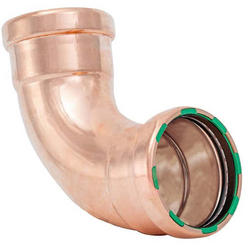 Quickfitting Surepress 3" X 3" Press Copper 90° Elbow Fitting