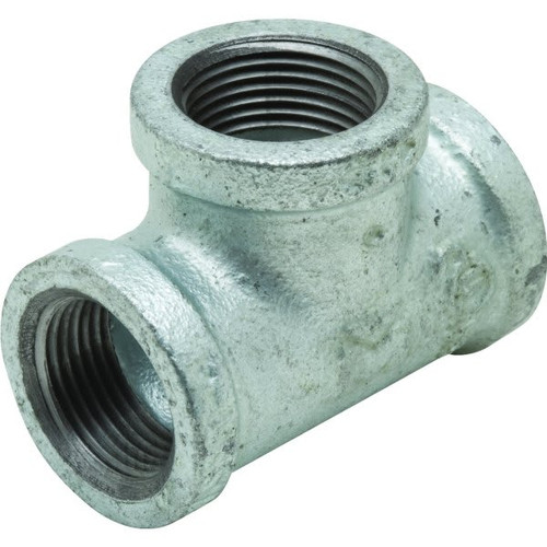 Mueller Streamline Galvanized Malleable Tee 3/4" X 3/4" X 3/4"