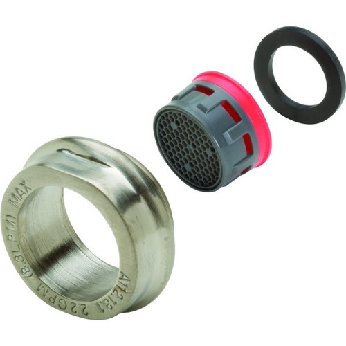Seasons Brushed Nickel Kitchen Aerator 2.2 Gpm