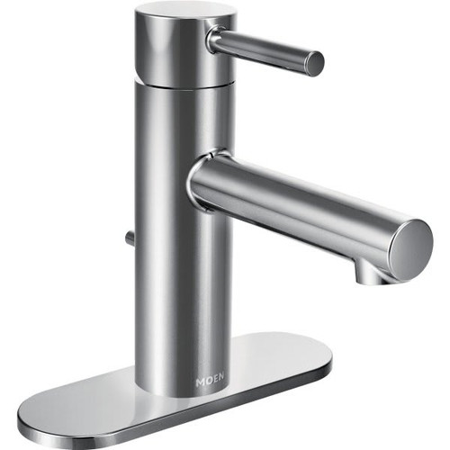 Moen Align Single Handle Vessel Filler Chrome With Pop-Up