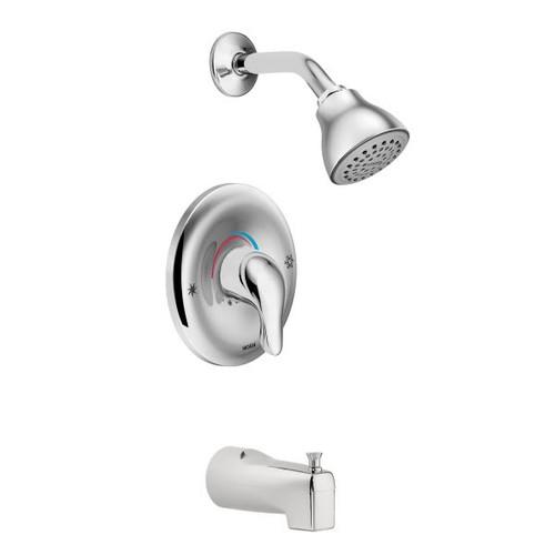Moen  Chrome Posi-Temp Tub/Shower Valve, 1.75 GPM Shower