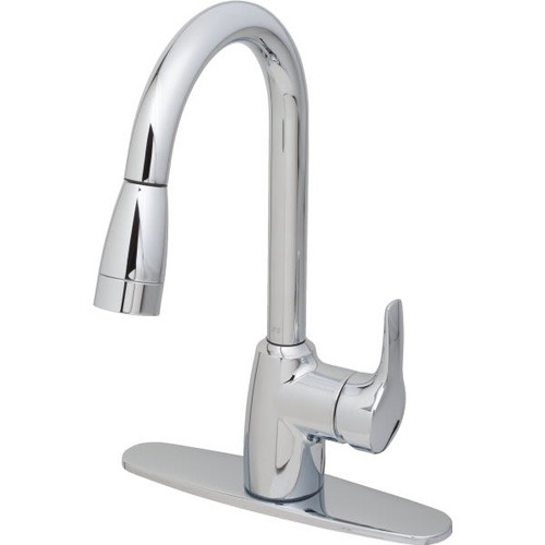 Cleveland Faucet Group Baystone 1.5 Gpm Traditional Kitchen Faucet (Chrome)