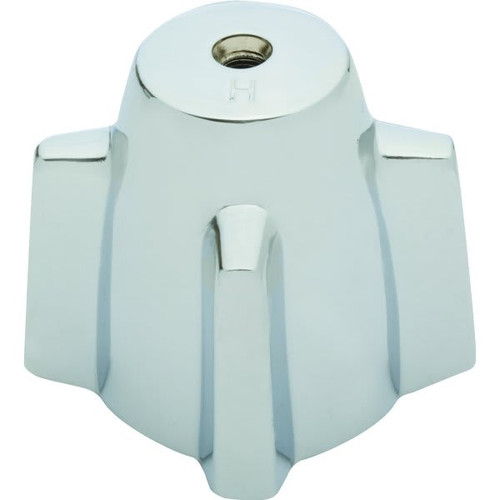 Replacement For Central Brass Hot Shower Handle Chrome Finish 2-3/8" Height