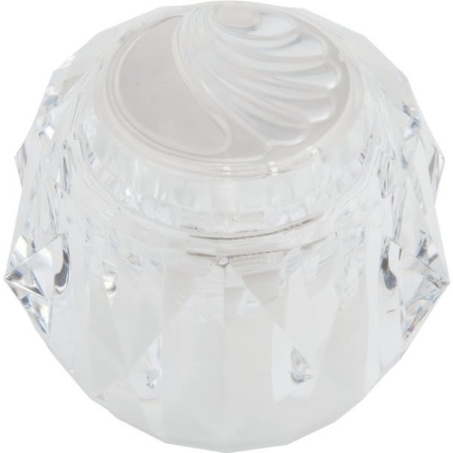 Economy Hot/Cold Faucet Handle Clear