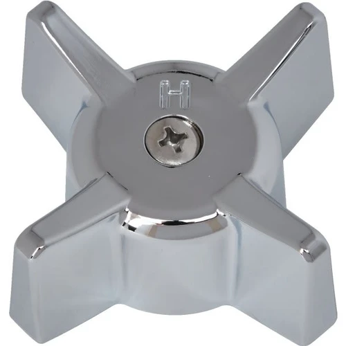Replacement For Gerber Hot Shower Handle Chrome Finish 1" Height