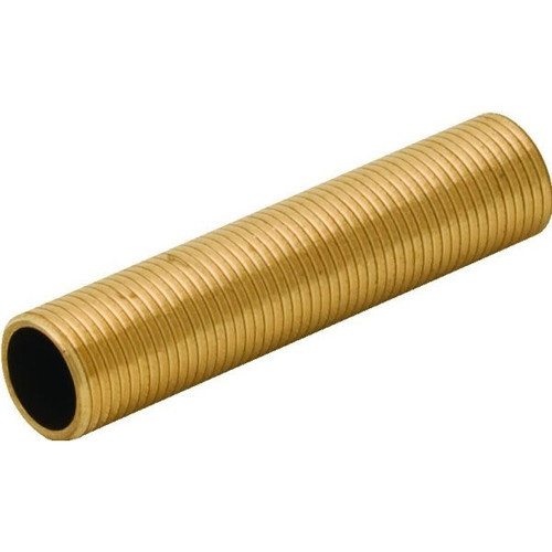 Brass Central Flange Nipple 1/2" D X 2-1/2" L