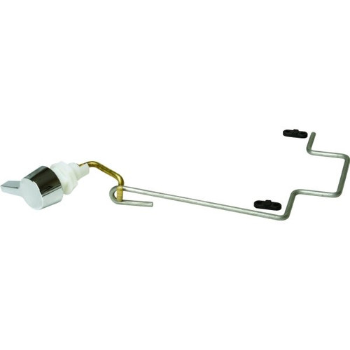Replacement For American Standard Pressure-Assist Toilet Tank Lever, Chrome