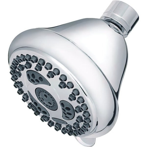 Waterpik Showerhead With Massage, Metal Anti-Theft Pivot Ball, 1.8 Gpm, Chrome
