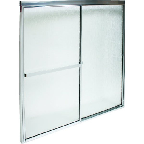 Maax By-Pass Shower Door Rain Textured Glass Deluxe 68h X 42 To 47-1/2"W