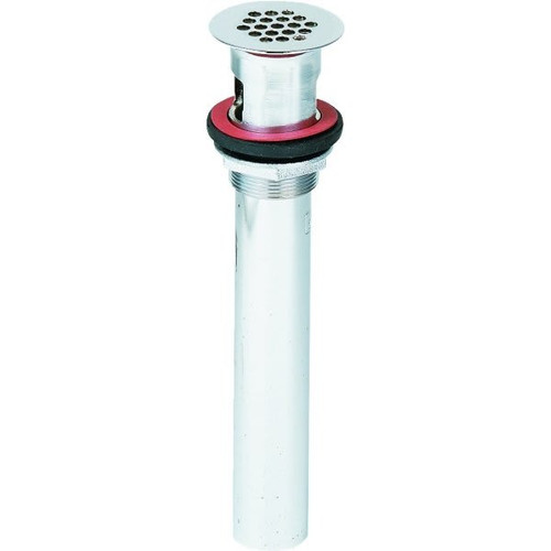 1-1/4 X 8-1/2" Grid Strainer Lavatory Drain 17 Gauge Chrome-Plated Cast Brass