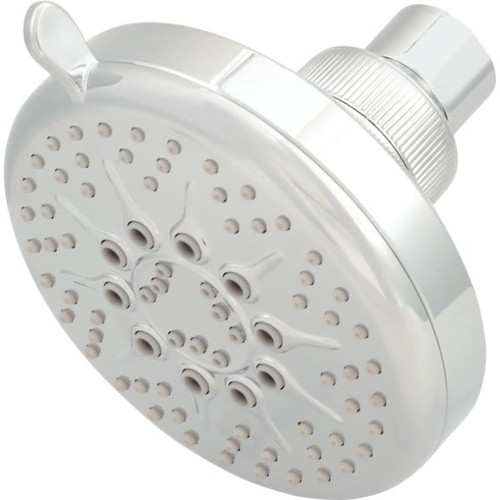 Seasons 4 In. Round 5-Function 1.8 GPM Fixed Showerhead, Chrome