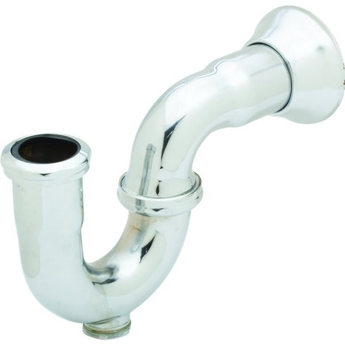 Brass Tubular P-Trap With Cleanout 1-1/2x1-1/4 And 1-1/2" For Copper Washington