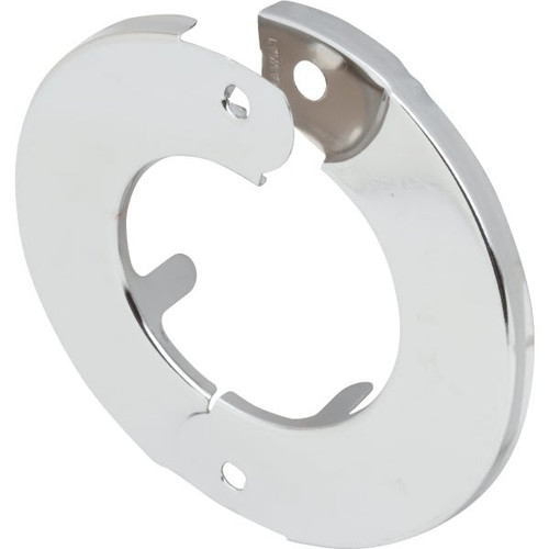 Floor And Ceiling Split Plate, 3/4" Ips, Chrome-Plated Steel, Package Of 10